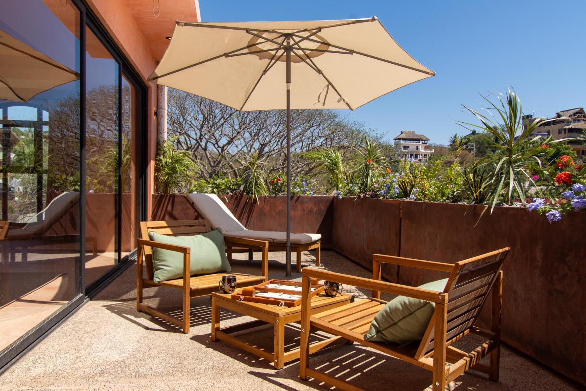 Casa Toro La Punta Hotel Brisas de Zicatela Luaran gambar